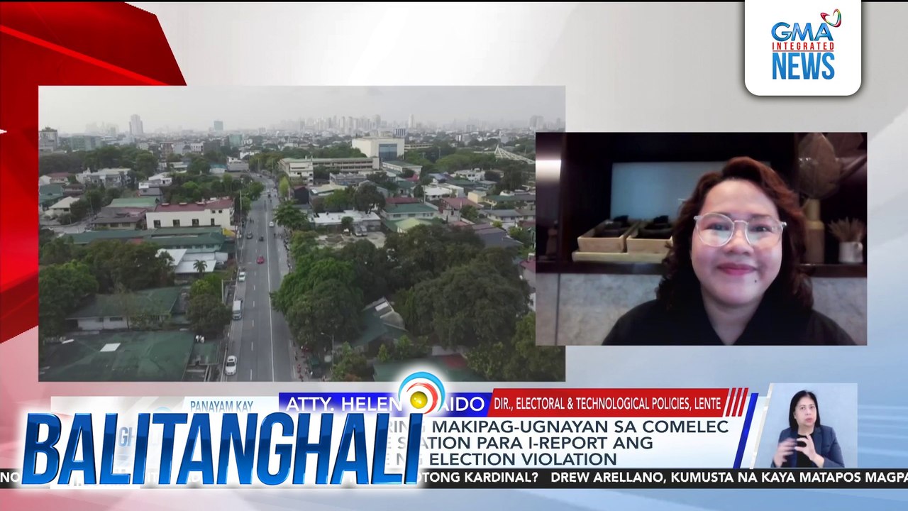 Sa simpleng paraan, paano makakatulong ang mga kababayan nating botante na maisulong ang maayos at mapayapang eleksyon at hindi na lumaganap pa ang election related violence?  Balitanghali