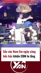 Sắc vóc hốc hác của Nam Em khiến CĐM lo lắng