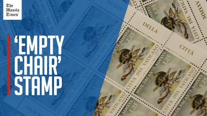 Vatican issues special stamp to mark the "Sede Vacante"