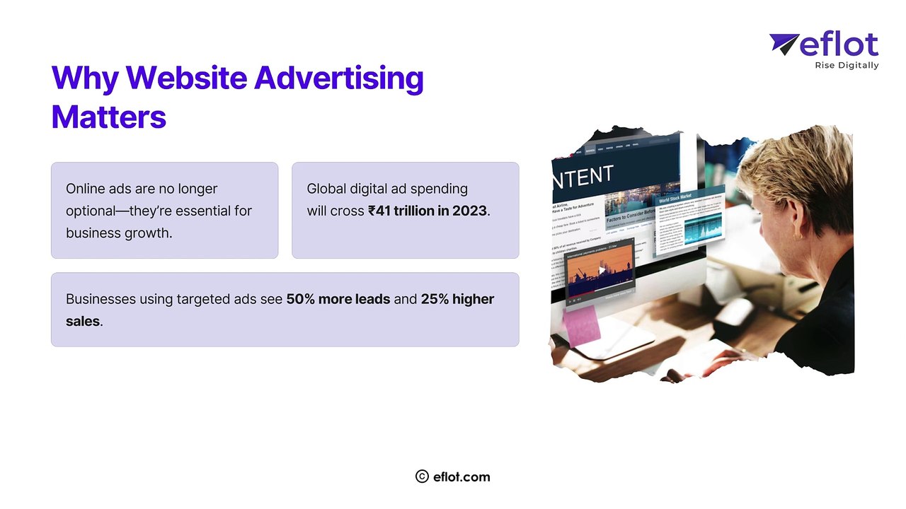 How Website Advertising Can Improve Sales Strategies | Eflot - Digital Marketing Agency In Bangalore