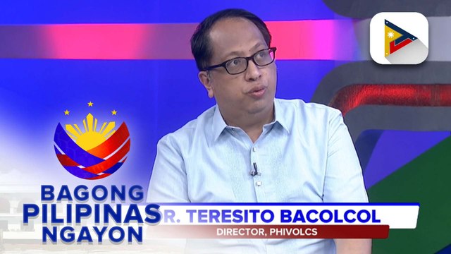 Panayam kay DOST-PHIVOLCS Director Teresito Bacolcol ukol sa kasalukuyang sitwasyon...