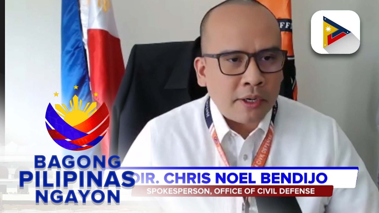 Panayam kay Spokeperson DIR. Chris Noel Bendijo, ng Office of Civil Defense, ukol sa update...