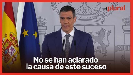 Sánchez señala que el apagón se debe a una pérdida súbita de 15 gigavatios