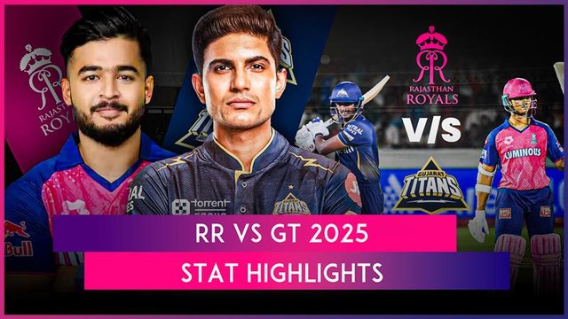 RR vs GT IPL 2025 Stat Highlights: Vaibhav Suryavanshi Seals Victory For Rajasthan Royals