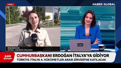 Cumhurbaşkanı Erdoğan İtalya'ya gidiyor