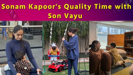 Sonam Kapoor spends ‘unexpected week off’ with her ‘baby boy’ Vayu