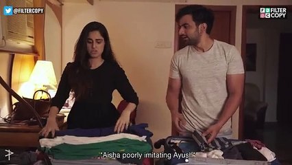 When Your Partner Is Naughty But Cute | Aisha Ahmed, Ayush Mehra, Yashaswini Dayama