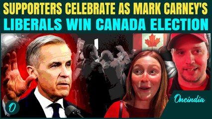 Mark Carney Leads Liberals to Victory in Canada’s Historic Election Night; Supporters Celebrate