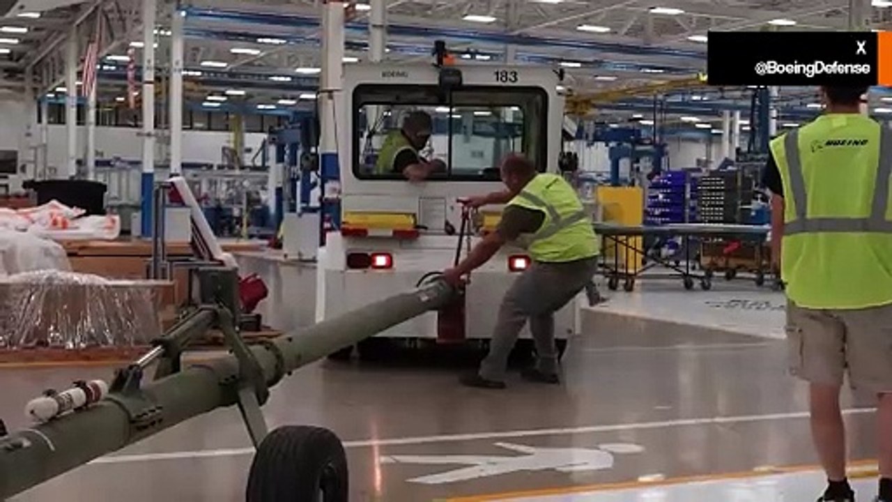 First U.S. Navy MQ-25 Stingray Moves to Static and Flight Testing