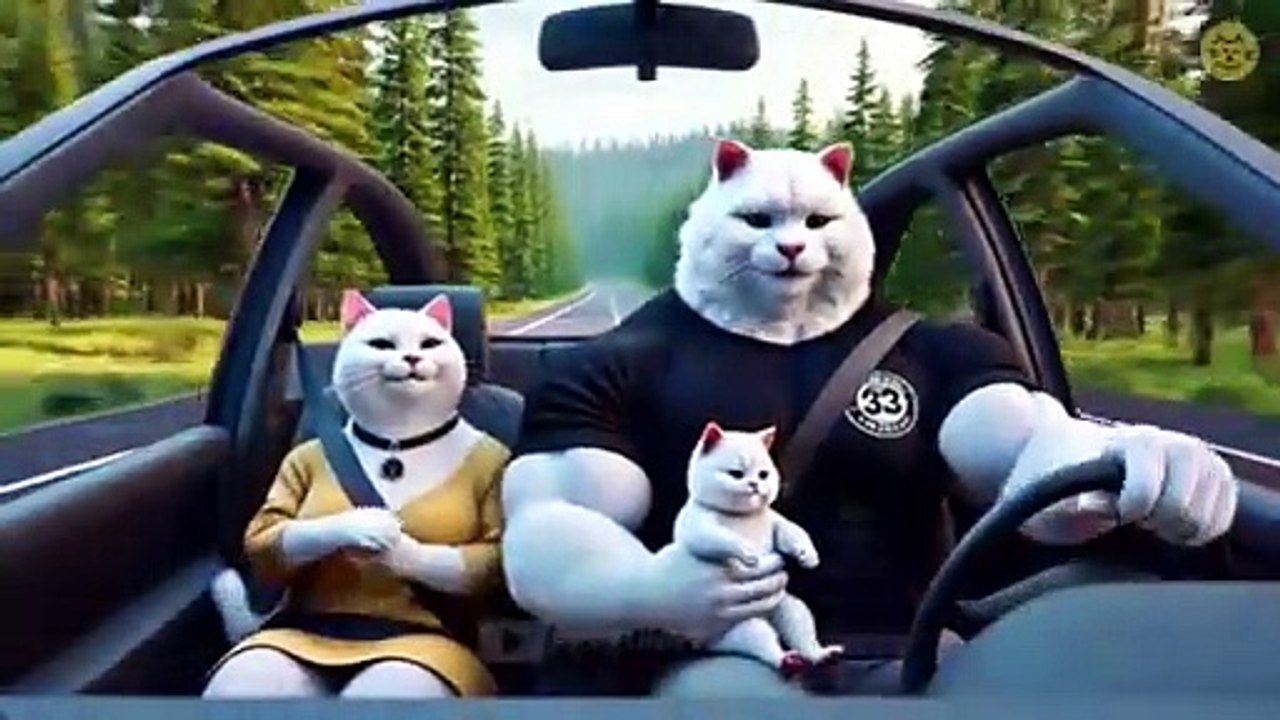 Rabbit Helps Injured Kitten After Accident | Cute Bunny & Cat Rescue 2025