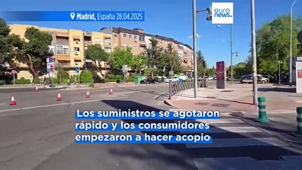 Así afectó el apagón a Madrid y Barcelona