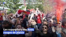 Football : les fans de Liverpool célèbrent leur sacre en Premier League