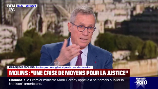 François Molins, ancien procureur général près de la cour de cassation: La justice ne rend pas des décisions politiques