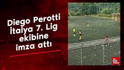 Fenerbahçe'nin eski oyuncusu Diego Perotti, İtalya 7. Lig ekibine imza attı