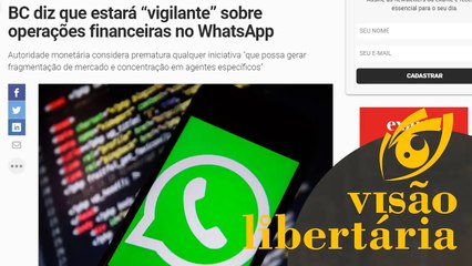WhatsApp anuncia sistema de pagamentos e BC já quer intervenção | VL - 20/06/20 | ANCAPSU