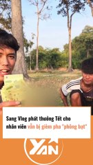 Sang Vlog phát lương cho nhân viên vẫn bị kêu phông bạt