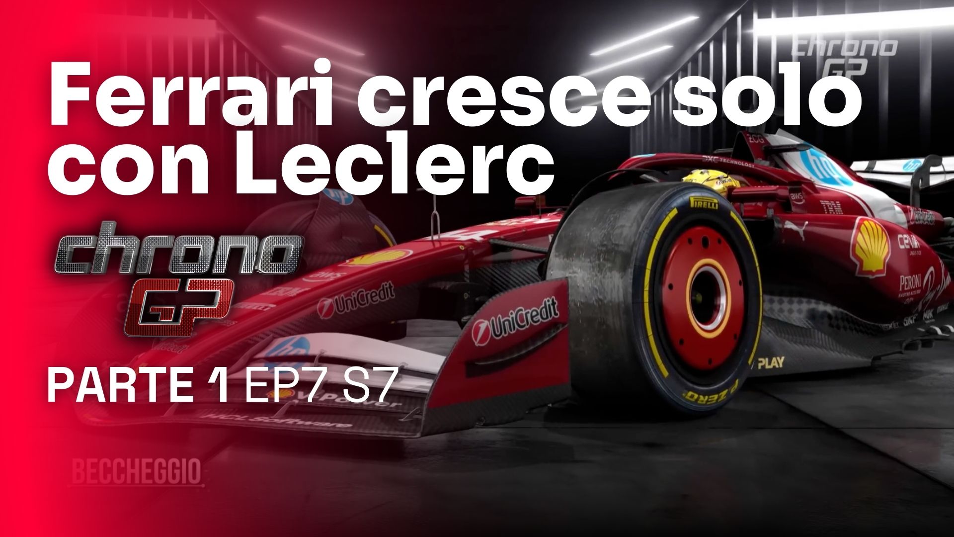 Video ChronoGP-S0707 Parte 1 - Ferrari cresce solo con Leclerc - Conferma McLaren e la magia Verstappen