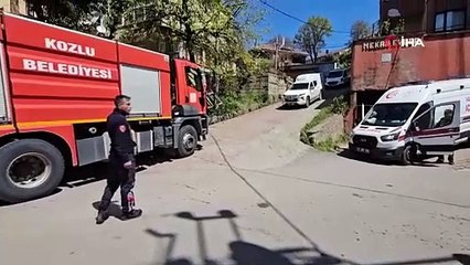 Aspiratörden çıkan yangın paniğe neden oldu