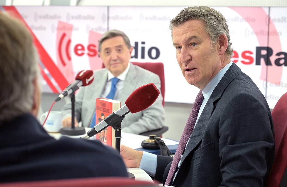 Alberto Núñez Feijóo entrevistado en 'Es la Mañana de Federico' por el apagón