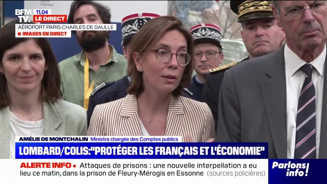 Amélie de Montchalin, ministre chargée des Comptes publics, annonce des frais de gestion forfaitaire pour le contrôle des colis chinois dès 2026
