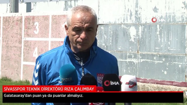 Rıza Çalımbay'dan Galatasaray maçı açıklaması' 'Puan veya puanlar almamız lazım'