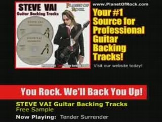 Steve Vai - Tender Surrender Guitar Backing Tracks | Music