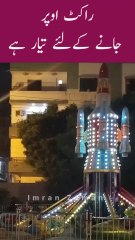 Rocket Uper Jany ko Tyar hy😳