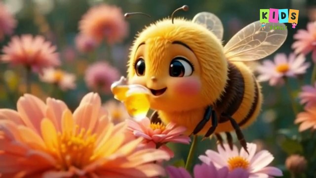 Amazing Life of Honey Bee 🐝 | Animated Video for Kids, #honeybee #beelife #animatedvideo #cartoon