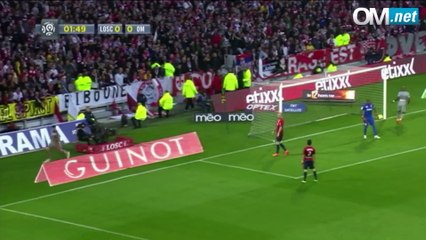 2014-2015 I Lille 0-4 OM : Les buts
