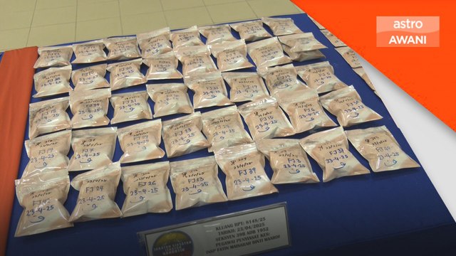 Lima sindiket tumpas, dadah RM9 juta dirampas