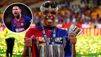 Ronald Araújo se burla del Outfit de Lamine Yamal