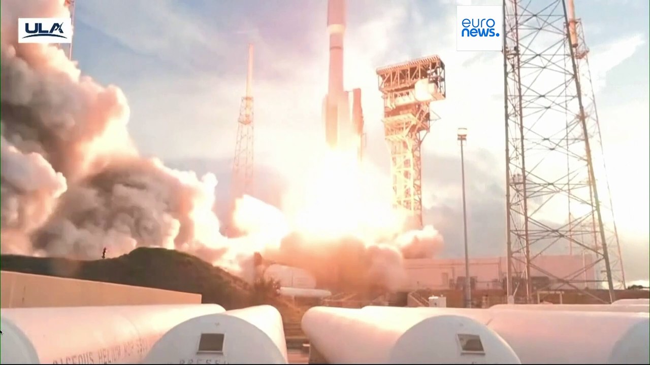 Amazon launches first batch of internet satellites in race to rival Musk's SpaceX