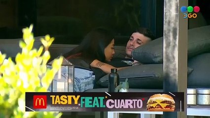 Tensión en Gran Hermano: El Pestañas discutió con Luz y lanzó una dura frase