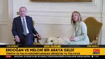 SON DAKİKA HABERİ... Cumhurbaşkanı Erdoğan İtalya'da! Roma'daki görüşmeden kareler: İşte masadaki başlıklar