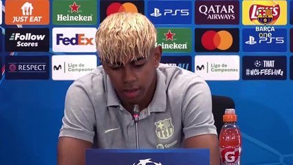 Lamine Yamal: "Me tiño el pelo para entretenerme un poco y nada más"