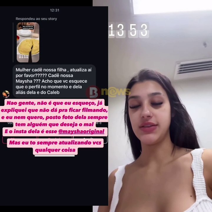 Bia Miranda expõe cobrança agressiva de seguidora por exposição da filha na UTI: 'o perfil não é mais seu'