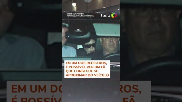 Lady Gaga chega ao Brasil para apresentação gratuita no Rio de Janeiro #shorts