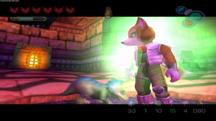 Star Fox Adventures (Walkthrough FR) épisode 16: Point Tellurique du Volcan - 2ème fois