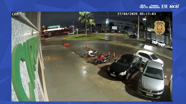 Polícia divulga vídeo de latrocínio ocorrido em Taguatinga