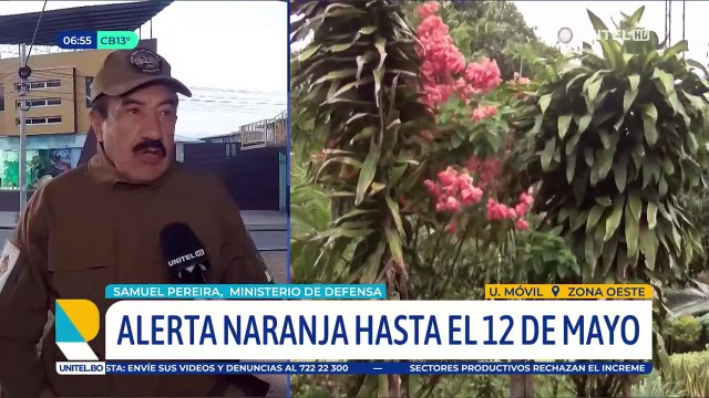 Lluvias, nevadas y posibles desbordes de ríos, alerta naranja en Cochabamba rige hasta el 12 de mayo