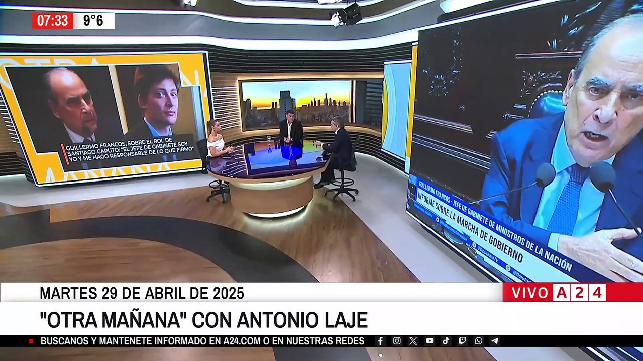 📢 "EL JEFE DE GABINETE SOY YO", GUILLERMO FRANCIS HABLÓ DE SANTIAGO CAPUTO