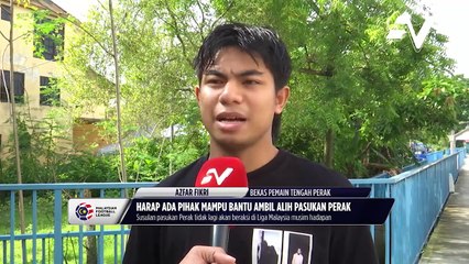Azfar Fikri harapkan keajaiban untuk pasukan Perak kekal wujud