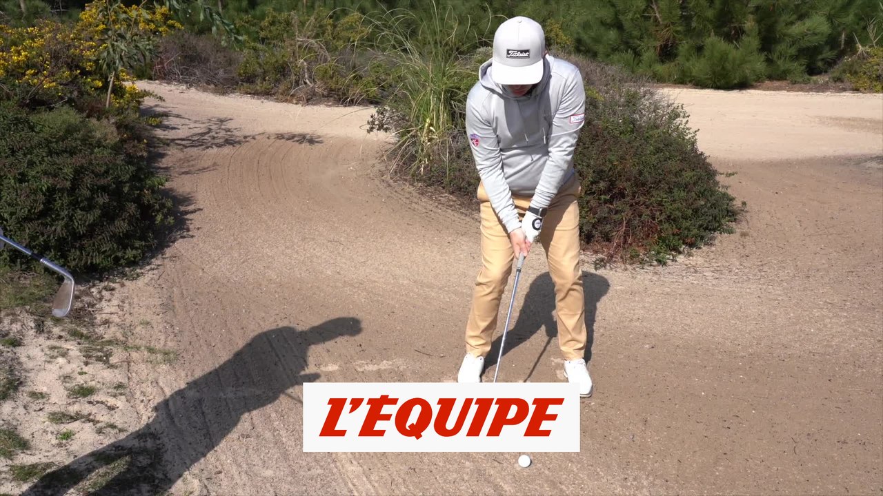 Les longues sorties de bunker - Golf - Technique
