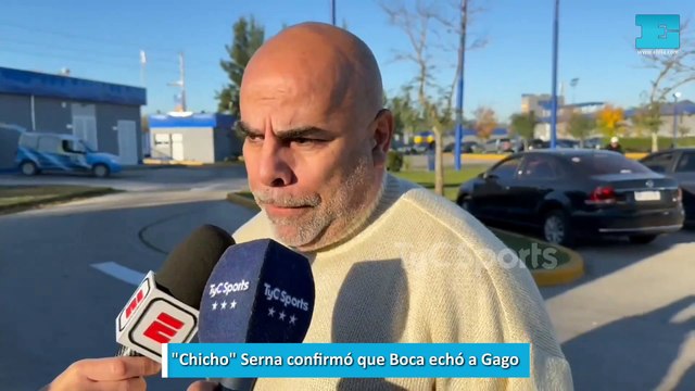 Chicho Serna confirmó que Boca echó a Gago