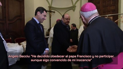 El cardenal rebelde Angelo Becciu renuncia a ser papa