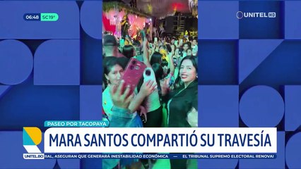 La Mara Santos contó la travesía que tuvieron que pasar para poder presentarse en unos 15 años en el trópico