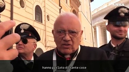 Cardinal Porroso: "C'e' convergenza, penso che il Conclave durera' un paio di giorni"