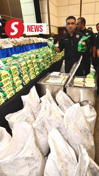 Cops seize over 2.1 tonnes of drugs from Latin America worth RM82mil
