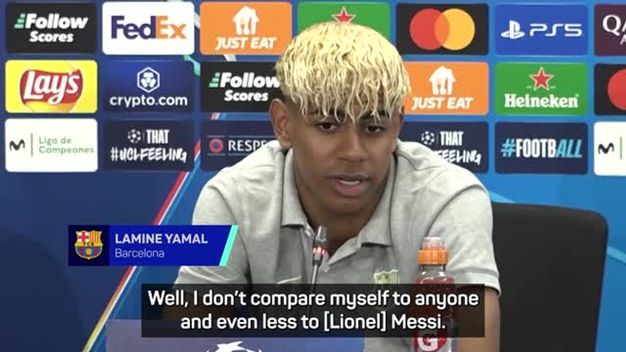 Messi comparisons 'don't make sense' - Yamal