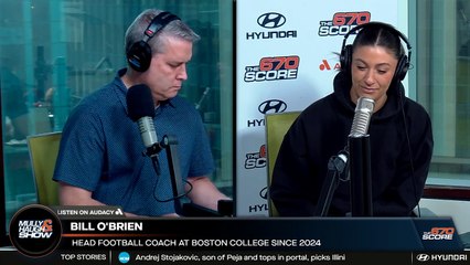 Boston College coach Bill O'Brien shares insight on tackle Ozzy Trapilo